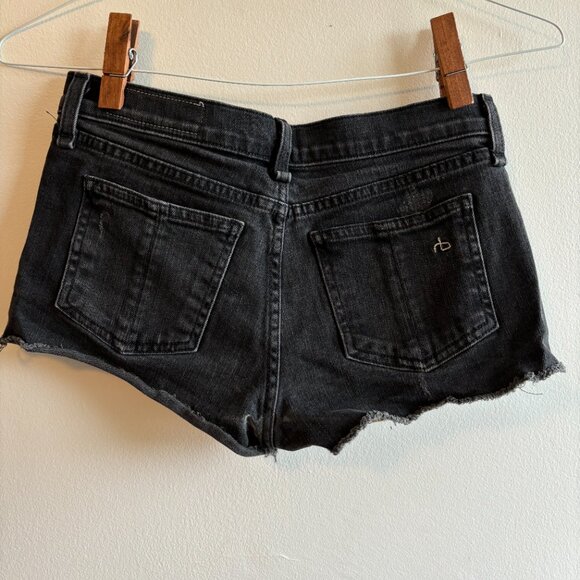 Rag & Bone | Black Mila Shorts - Picture 4 of 5